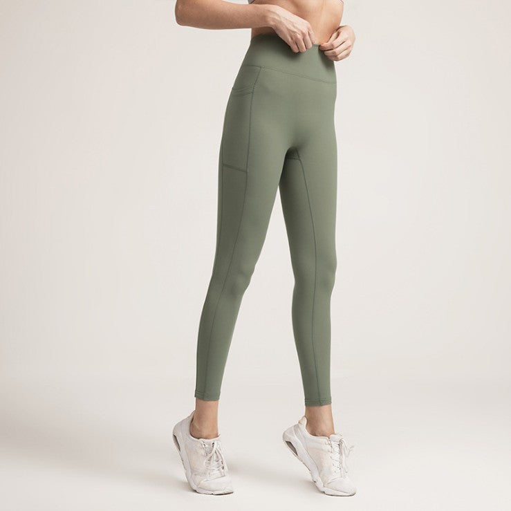 Sexy Slimming Weight Loss Fitness Compression Yoga Pants Female Running Trousers High Waist Seamless Leggings Tight Sports Pants