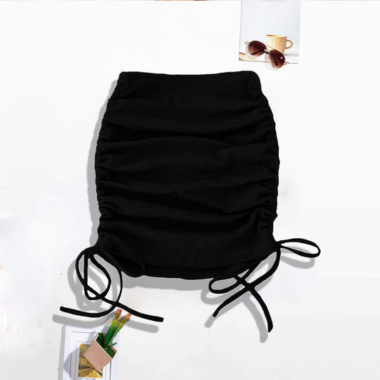 Hip Packed Short Skirt Anti Glare Tight Sexy Short Skirt