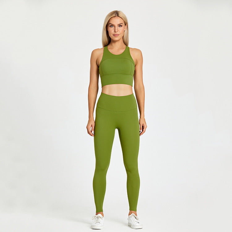 Sports Outerwear Running Fitness Skin-friendly Nude Feel Brushed Yoga Suit For Women