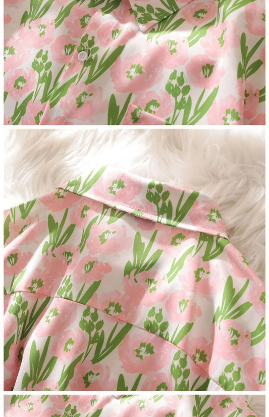 Outerwear Short-sleeved Shirt For Women Summer