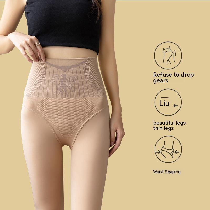 Women's Winter High Waist Belly Compression Leggings