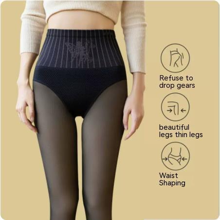 Women's Winter High Waist Belly Compression Leggings