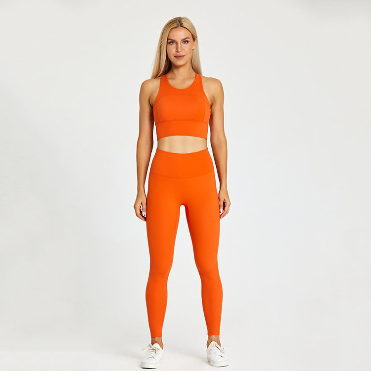 Sports Outerwear Running Fitness Skin-friendly Nude Feel Brushed Yoga Suit For Women